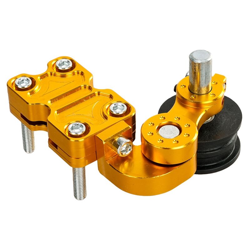 Roller Chain - A13F-Universele motorfiets regelaar kettingspanner roller motorfiets