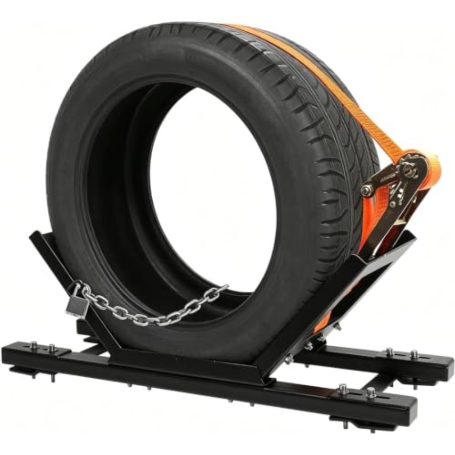 Steel Chain - Zware-duty reservebandrek voor aanhangwagens en vrachtwagens,