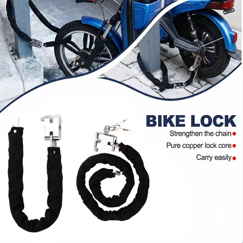 Bike Chain - 1.2M 2M 3M Motorfiets Fiets Slot