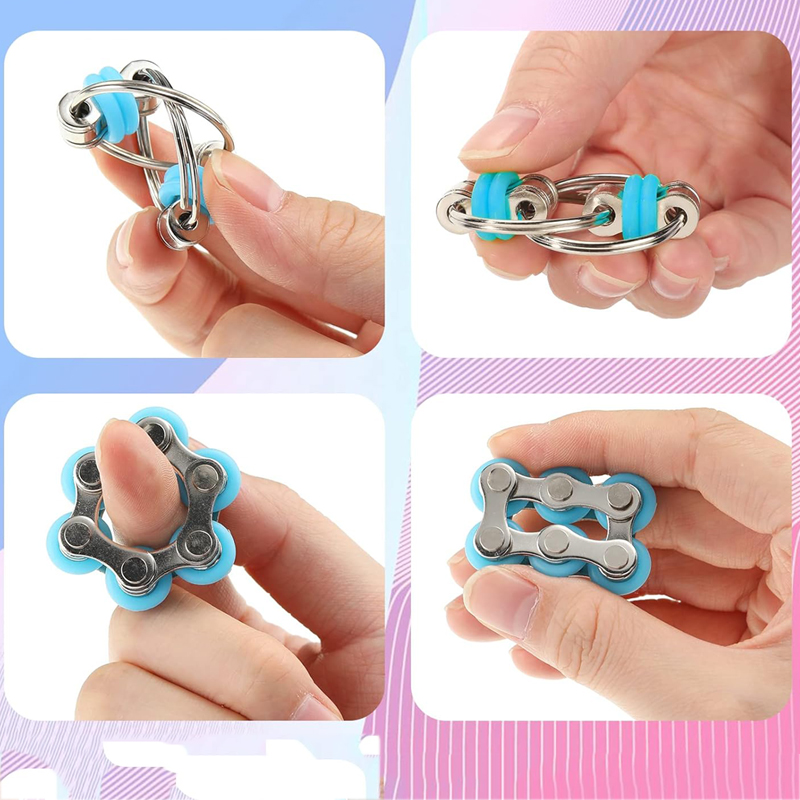 Fidget Toys Set bevat 2 stuks  - Roller Chain recensie en prijs