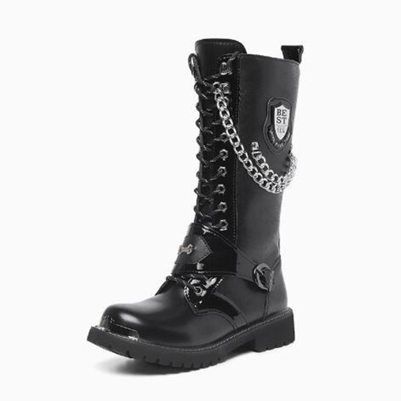Luxe heren motorlaarzen, ademe - Steel Chain recensie en prijs