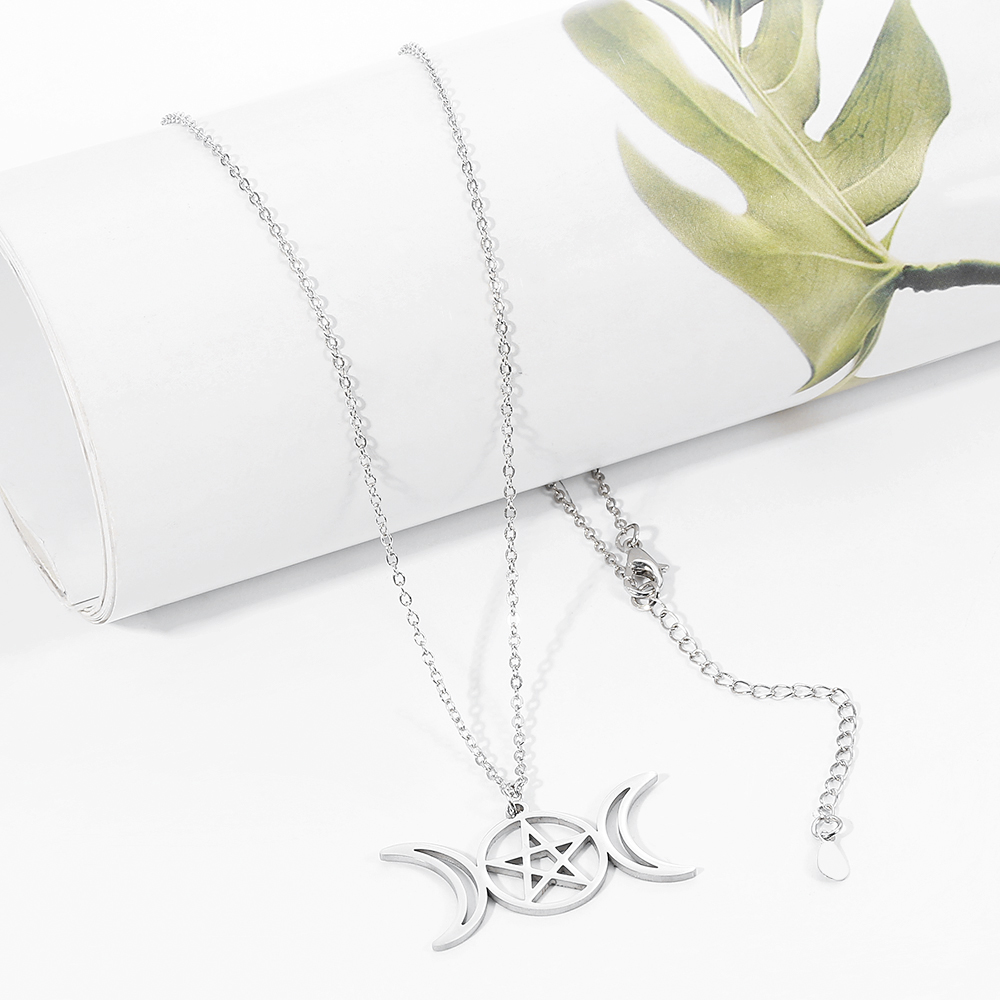 Creatieve trend dubbele maan h - Steel Chain recensie en prijs