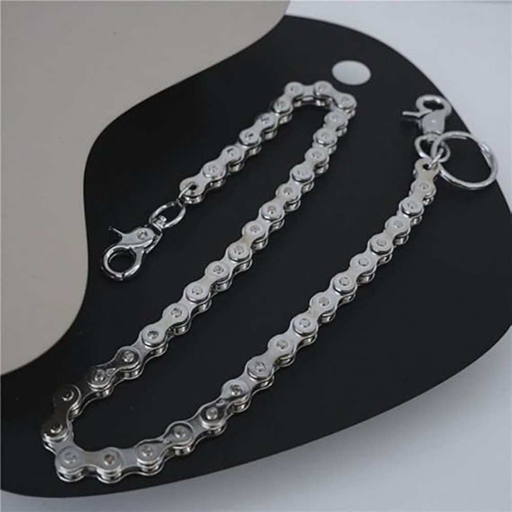 Hiphop-stijl zilveren tailleke - Bicycle Chain recensie en prijs